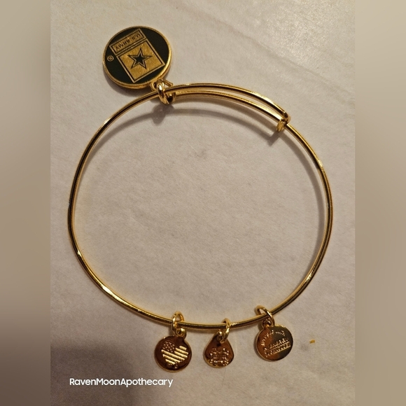 Alex and Ani U.S. Army Bracelet - Picture 1 of 8